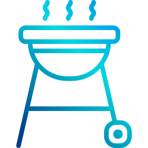 Barbecue xnimrodx Lineal Gradient icon