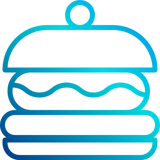 hamburger xnimrodx Lineal Gradient icoon