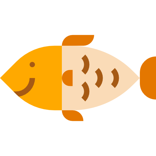Fish mynamepong Flat icon