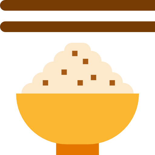 Rice bowl mynamepong Flat icon