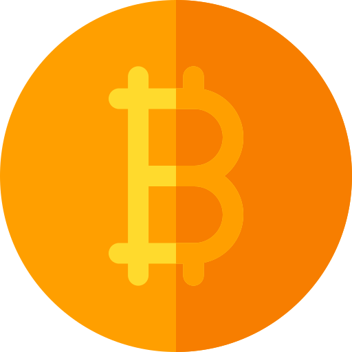 ビットコイン Basic Rounded Flat icon