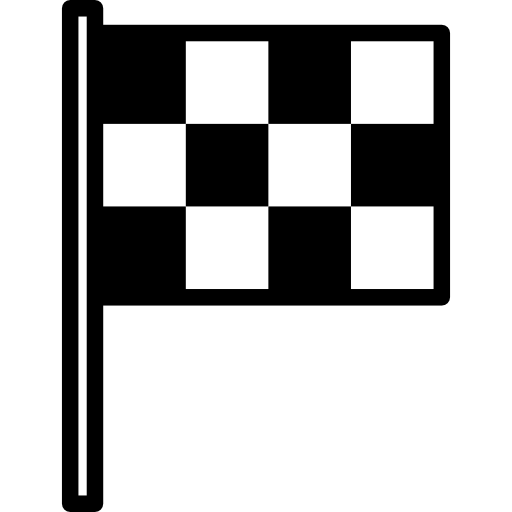 bandera de acabado xnimrodx Lineal icono
