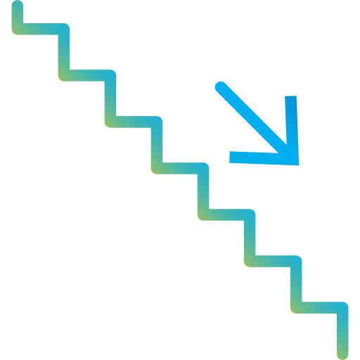 아래층 xnimrodx Lineal Gradient icon