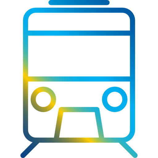 Поезд xnimrodx Lineal Gradient иконка