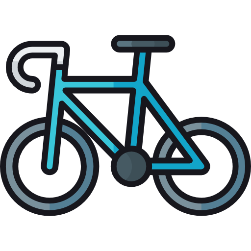 bicicleta Flaticons.com Flat icono