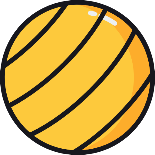 pelota de ejercicio Flaticons.com Flat icono
