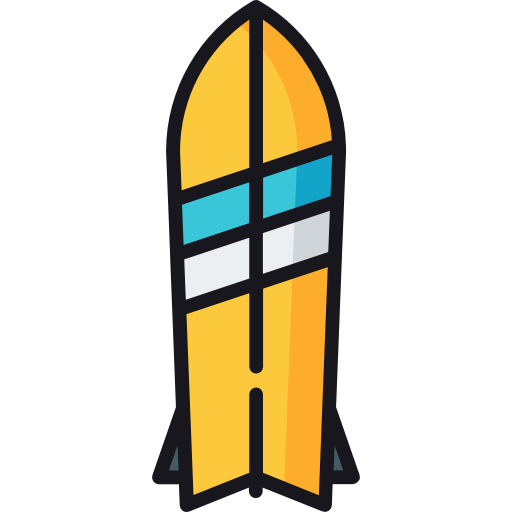 deska surfingowa Flaticons.com Flat ikona