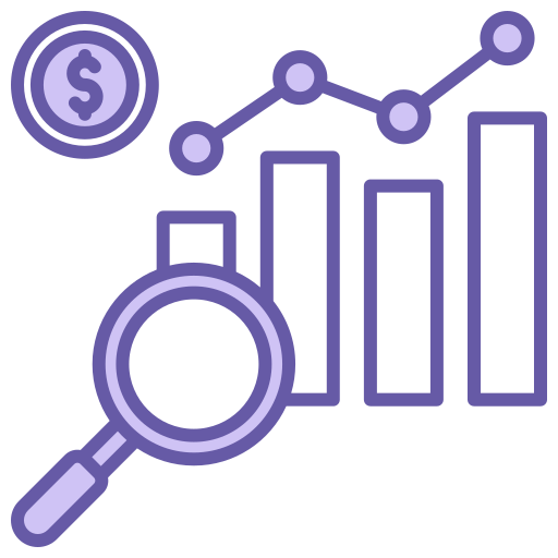 Market analysis Generic color lineal-color icon