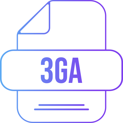 3ga Generic gradient outline icon