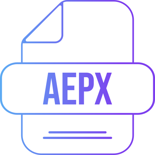 aepx Generic gradient outline icono