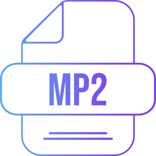 mp2 Generic gradient outline icona