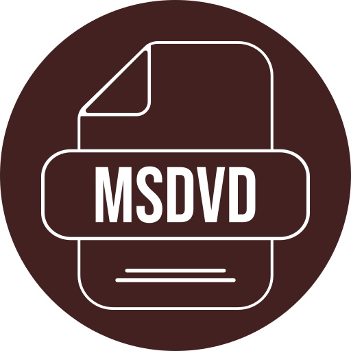 msdvd Generic color fill icoon