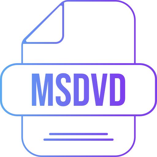 msdvd Generic gradient outline icon