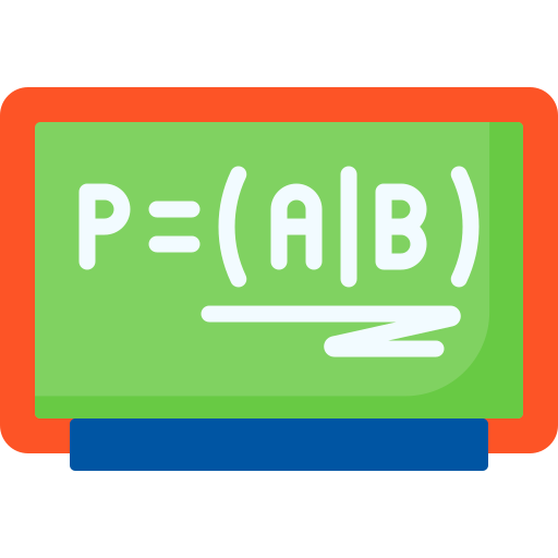 ベイズの定理 Special Flat icon