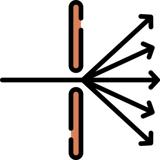 Diffraction Special Lineal color icon