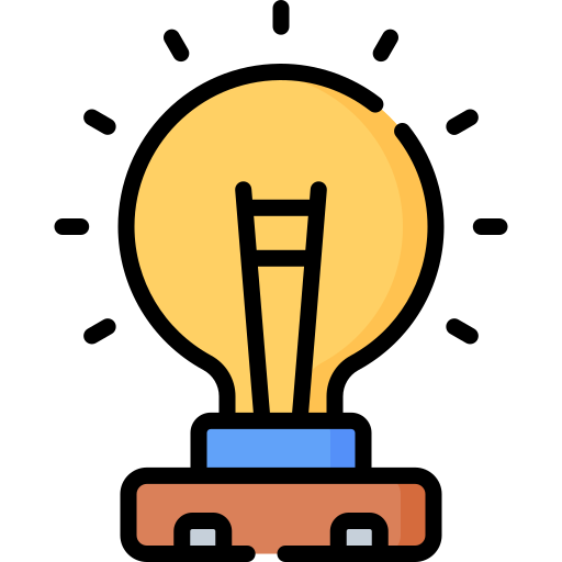 Lightbulb Special Lineal color icon