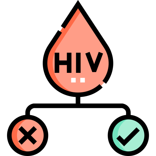 Hiv Detailed Straight Lineal color Ícone