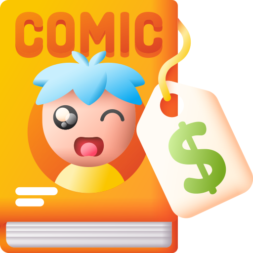 Comic 3D Color icon