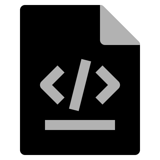 Coding Yogi Aprelliyanto Grey icon