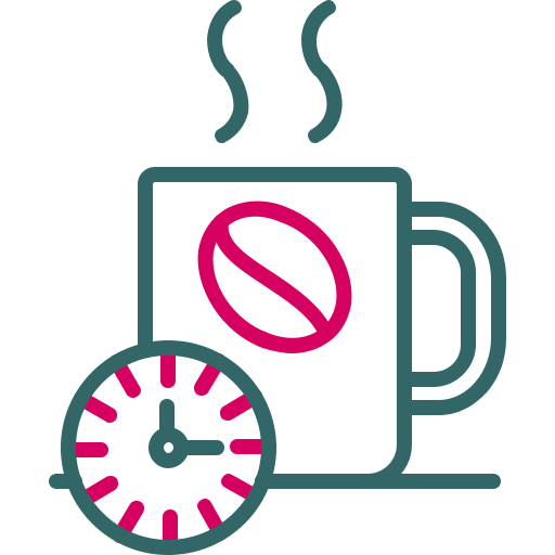 Hora de café Generic color outline icono