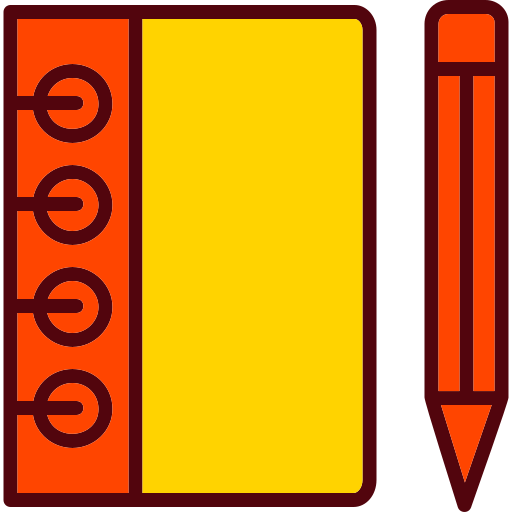 carnet de croquis Generic color lineal-color Icône