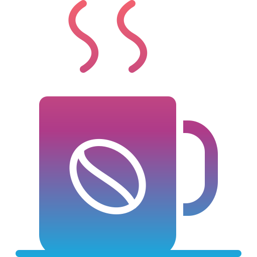 コーヒーカップ Generic gradient fill icon