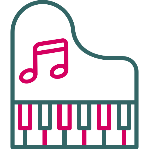 piano Generic color outline icoon
