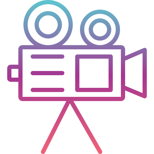 ビデオカメラ Generic gradient outline icon