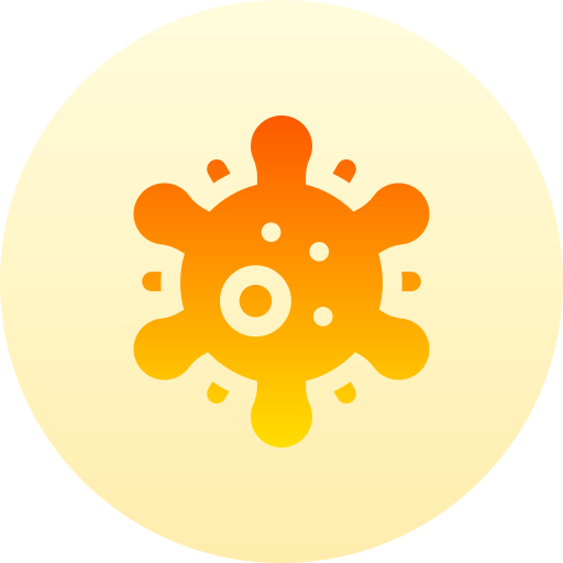 virus Basic Gradient Circular icoon