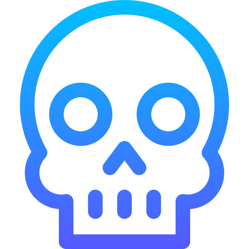 martwy Basic Gradient Lineal color ikona