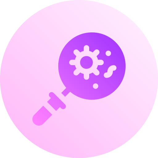 epidemiologia Basic Gradient Circular icona