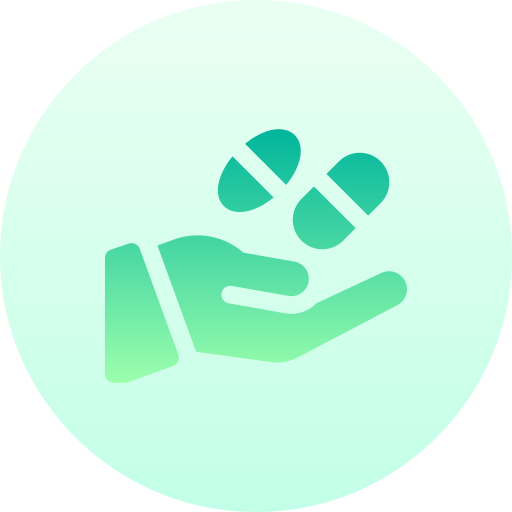 Medicine Basic Gradient Circular icon