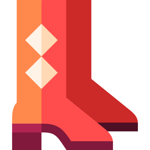 laarzen Basic Straight Flat icoon