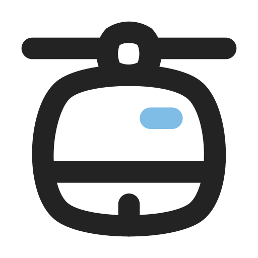 seilbahn Generic color outline icon