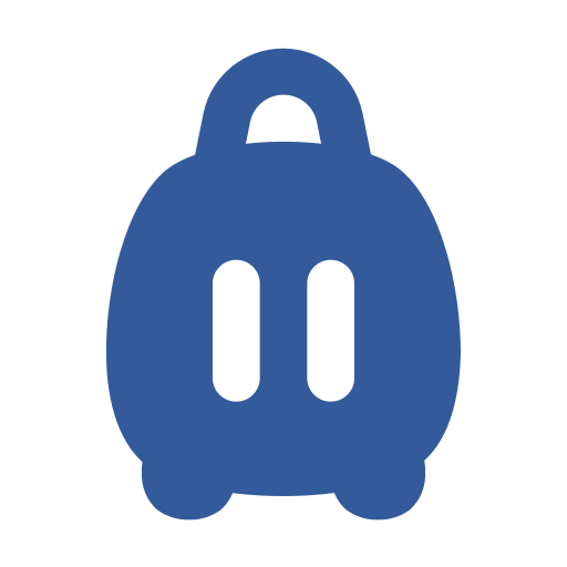 Suitcase Generic color fill icon