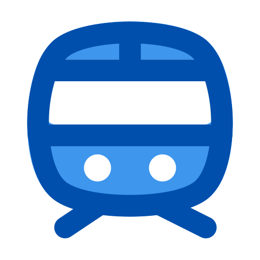 train Generic color lineal-color icon