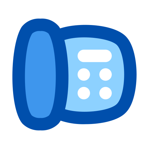 telefon Generic color lineal-color icon