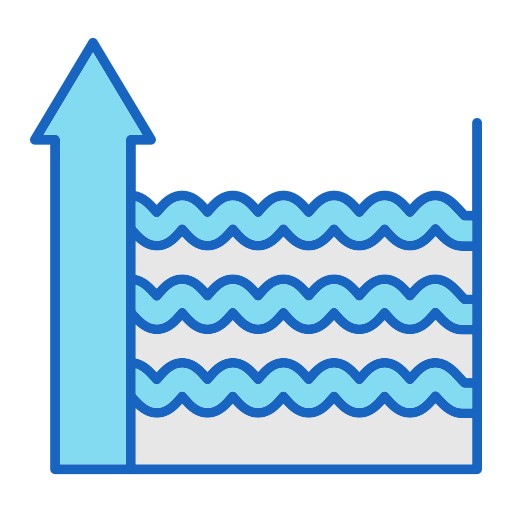 zeeniveau Generic color lineal-color icoon