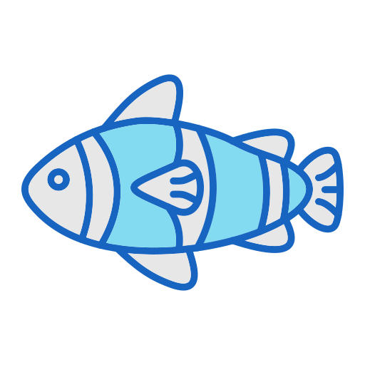 Рыба-клоун Generic color lineal-color иконка