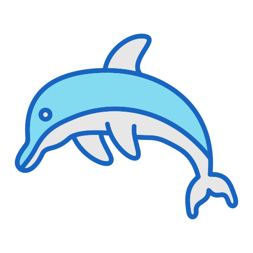 delfin Generic color lineal-color icon