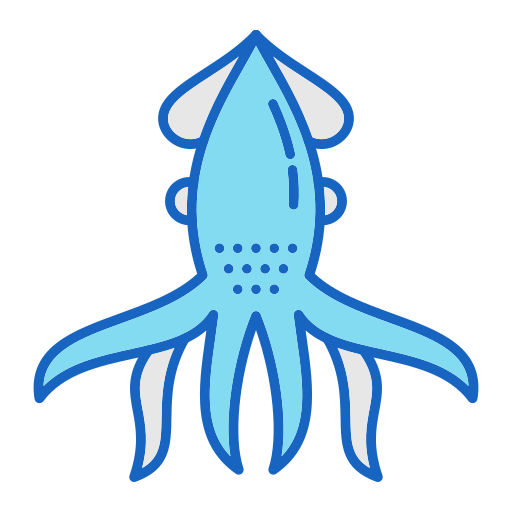 calamar Generic color lineal-color icono