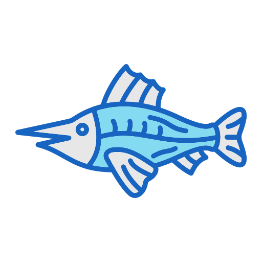 pesce spada Generic color lineal-color icona