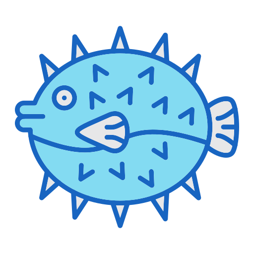 рыба фугу Generic color lineal-color иконка