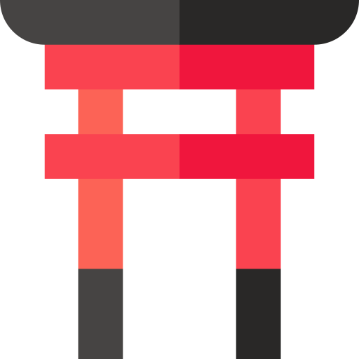神道 Basic Straight Flat icon