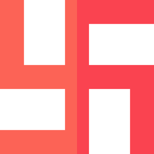 Swastika Basic Straight Flat icon