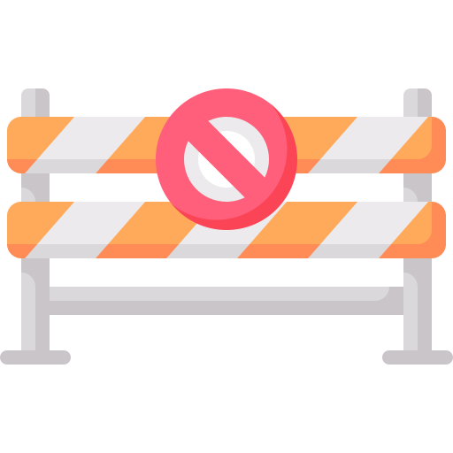 Roadblock Special Flat icon