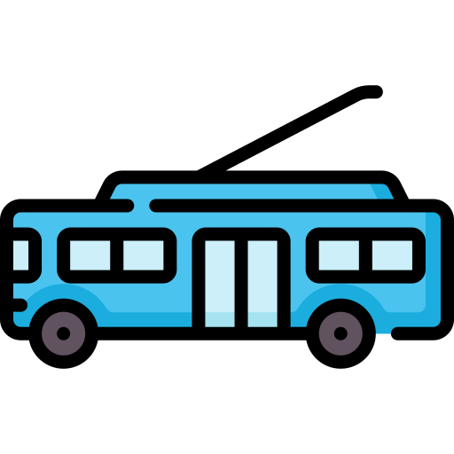 Троллейбус Special Lineal color иконка