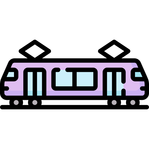 tram Special Lineal color icon