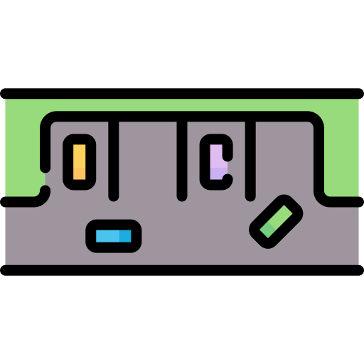 parcheggio Special Lineal color icona