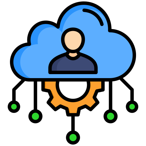cloud-benutzer Generic color lineal-color icon